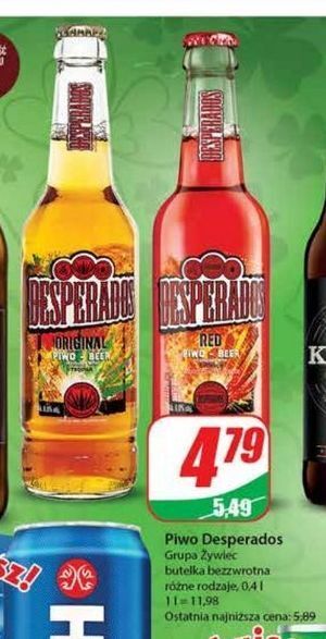 Dino Piwo desperados red oferta