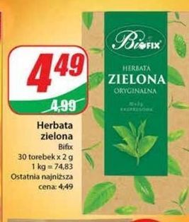 Dino Zielona herbata oryginalna bifix oferta