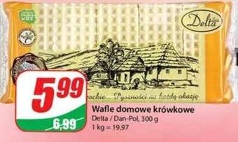 Dino Wafle krówkowe delta bis oferta