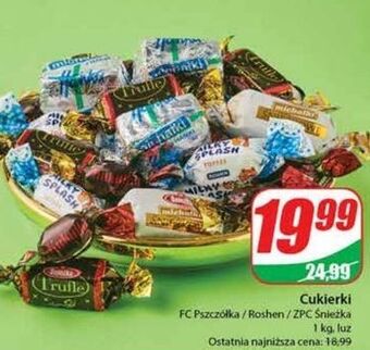 Dino Cukierki milky splash roshen oferta