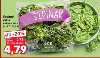 Kaufland Szpinak oferta