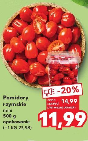 Kaufland Pomidory rzymskie oferta