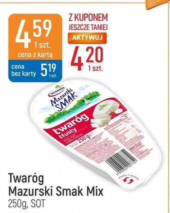 E.Leclerc Twaróg tłusty mazurski smak oferta