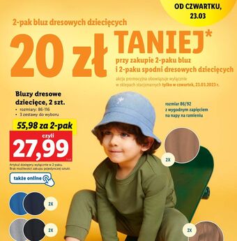 Lidl Bluzka dziecięca oferta