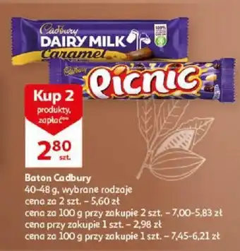 Auchan Cadbury Baton 40-48g oferta