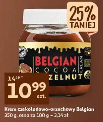 Auchan Belgian Krem czekoladowo-orzechowy 350g oferta