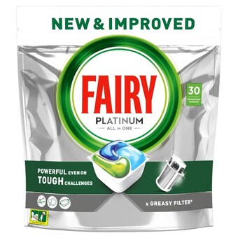 Drogerie Laboo Fairy platinum regular kapsułki do zmywarki all in one, 30 tabletek oferta