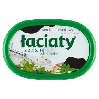 Społem Łaciaty serek śmietankowy z ziołami 135 g oferta