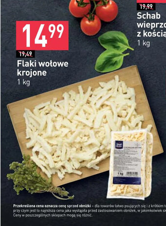 Stokrotka Flaki wołowe krojone 1kg oferta