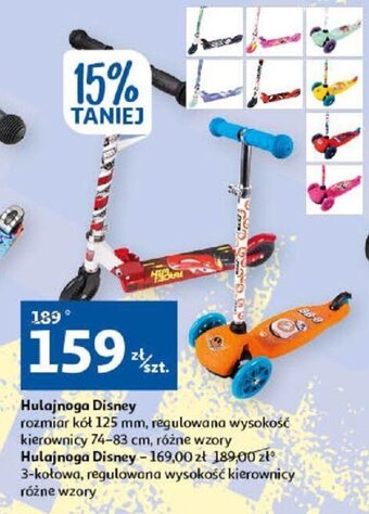 Auchan Hulajnoga disney oferta