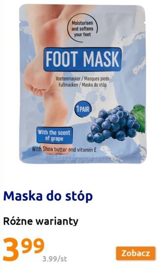 Action Maska do stóp oferta