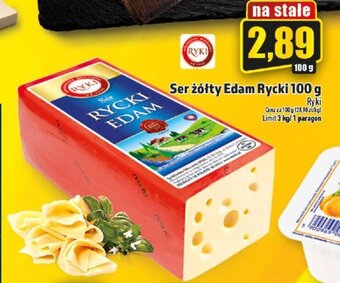 Topaz Ryki Ser żółty Edam 100g oferta