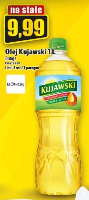 Topaz Bunge Olej Kujawski 1l oferta