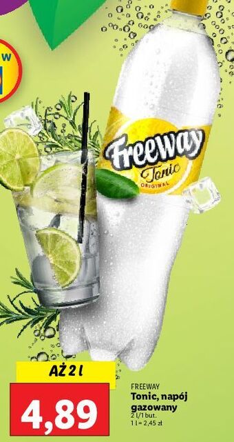 Lidl Tonic freeway oferta