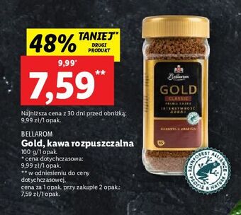 Lidl Kawa bellarom gold 100% arabica oferta
