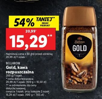 Lidl Kawa bellarom gold 100% arabica oferta