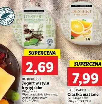 Lidl Jogurt czekolada miętowa hatherwood oferta