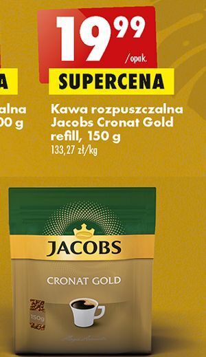 Biedronka Kawa jacobs cronat gold oferta