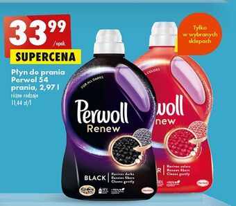 Biedronka Płyn do prania perwoll renew color oferta