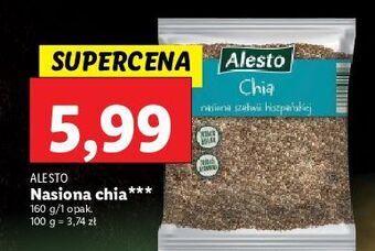 Lidl Nasiona chia alesto oferta