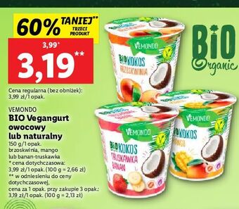 Lidl Deser kokosowy truskawka vemondo oferta