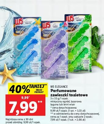 Lidl Zawieszka do wc mistyczny ogród w5 elegance oferta