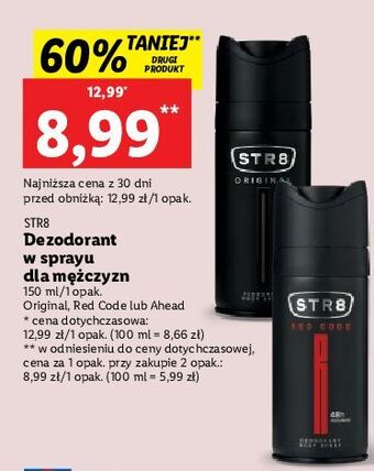 Lidl Dezodorant str8 original oferta
