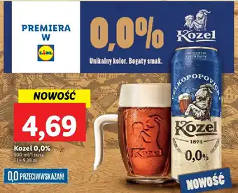 Lidl Piwo kozel 0% oferta