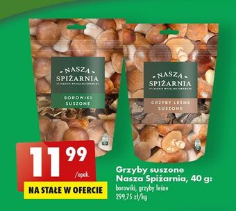 Biedronka Grzyby leśne suszone nasza spiżarnia oferta