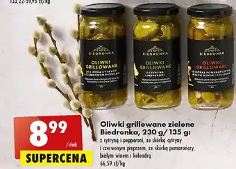 Biedronka Oliwki grillowane z cytryną i pepperoni biedronka oferta