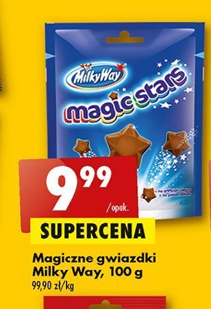 Biedronka Czekoladki milky way magic stars oferta