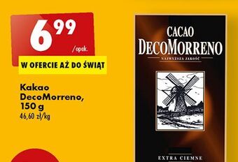 Biedronka Kakao extra ciemne decomorreno oferta