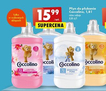 Biedronka Płyn do płukania sensitive coccolino oferta