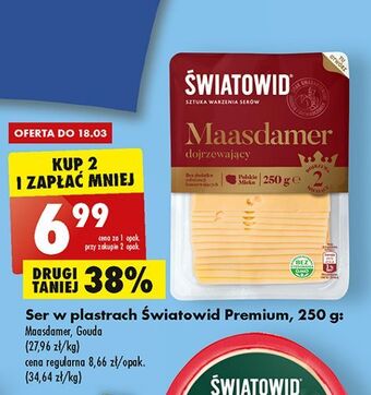 Biedronka Ser gouda dojrzewająca światowid oferta