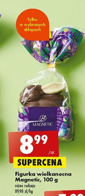 Zając czekoladowy magnetic