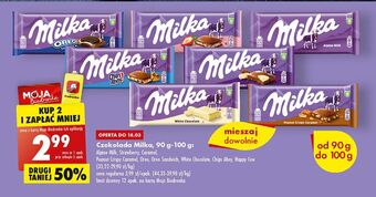 Biedronka Czekolada caramel milka oferta