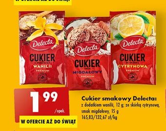 Biedronka Cukier z wanilią delecta oferta