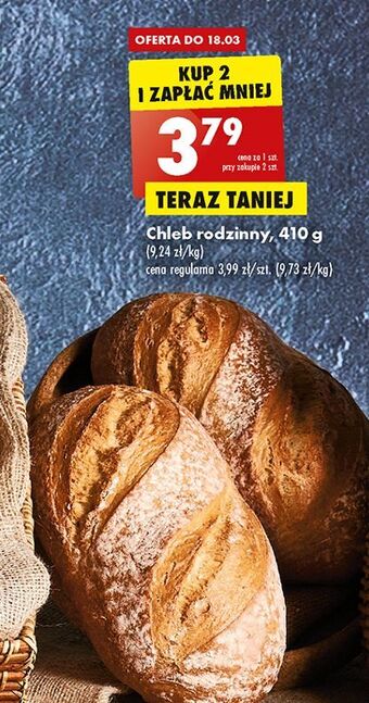 Biedronka Chleb rodzinny oferta