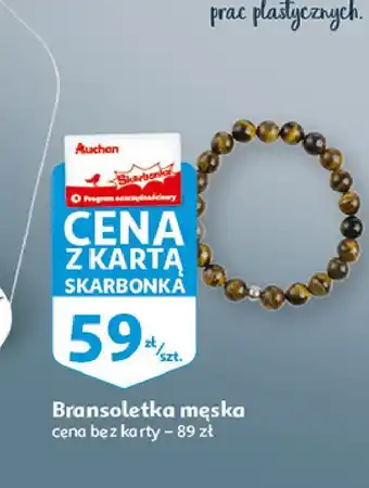 Auchan Bransoletka męska oferta