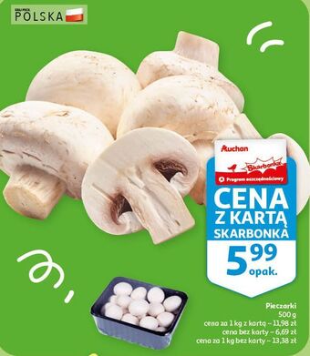 Auchan Pieczarki oferta