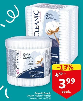 Patyczki higieniczne soft & comfort cleanic