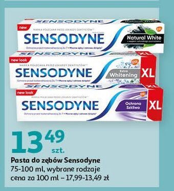 Auchan Pasta do zębów sensodyne extra whitening oferta