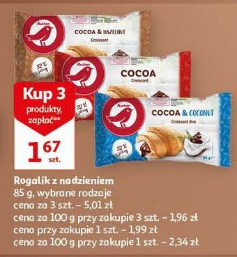 Auchan Rogal z nadzieniem kakaowym - orzeszki ziemne auchan oferta