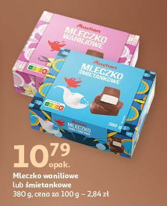 Auchan Mleczko waniliowe auchan oferta