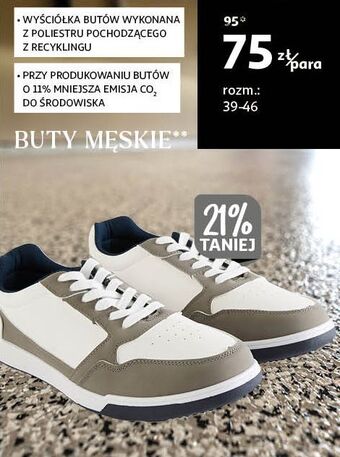 Auchan Buty męskie 39-46 inextenso by auchan oferta