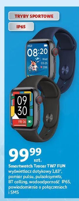 Auchan Smartwatch tw7 fun tracer oferta