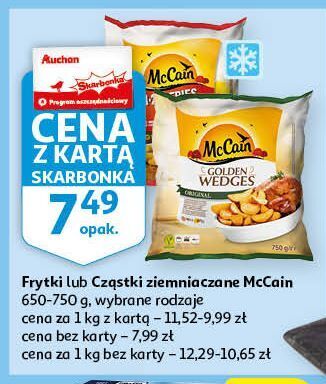 Auchan Frytki original mccain 1-2-3 oferta