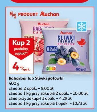 Auchan Śliwki połówki auchan oferta