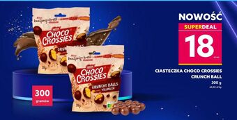 Dealz Ciasteczka crunchy balls choco crossies oferta