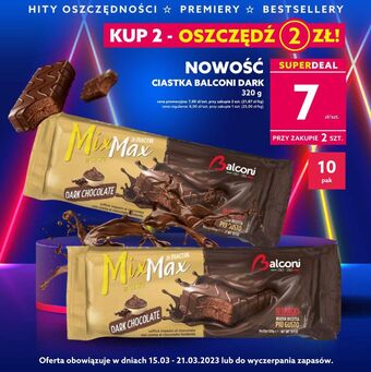 Dealz Ciastka mix max dark balconi oferta